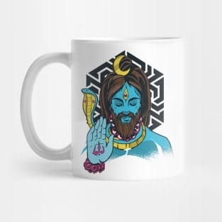 Vintage Lord Shiva Hindu God Mug